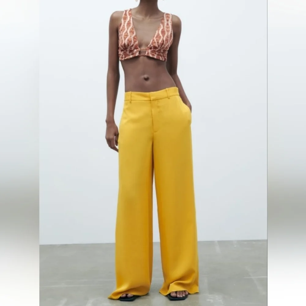 ZARA  Fluid Flowy Pants